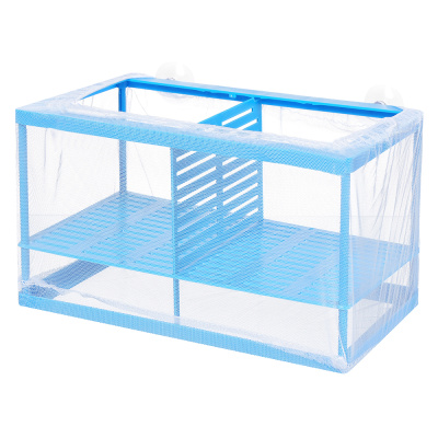 Naribo Отсадник сетчатый MBL-02 для аквариумных рыб, с перегородкой, 26,5х15х15см